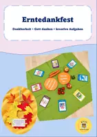 Vorschau - Arbeitsblätter - Erntedankfest - Deckblatt