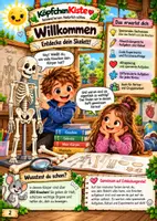 Vorschau - Test - Das Skelett & die Knochen – Lernpaket mit Wissenstest, Lösungen & Extra | Sachunterricht - Seite 2