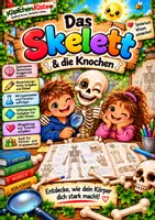 Vorschau - Lehrwerke/Schulbücher - Lernheft: Das Skelett & die Knochen
Menschlicher Körper | Sachunterricht - Deckblatt