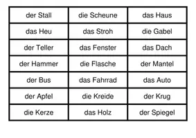 Vorschau - Stationenlernen - Ordne nach Nomen oder Artikel - braune Serie - Seite 3