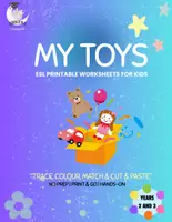 Vista previa - Hojas de trabajo - UK My Toys ESL Vocabulary Worksheets Cut and Paste Activities Years 1-2 - página 1