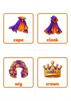 Vorschau - Präsentationen/Tafelbilder - Halloween Englisch Flashcards BUNDLE: 300 Bildkarten - Seite 3