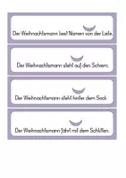 Vorschau - Stationenlernen - Wo ist der Weihnachtsmann - Präposition - braune Serie - Seite 2