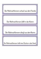 Vorschau - Stationenlernen - Wo ist der Weihnachtsmann - Präposition - braune Serie - Seite 3