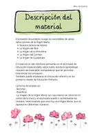Vista previa - Juegos / Gamificación - Material recortable: los vestidos de la Virgen María. - página 1