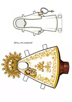 Vista previa - Juegos / Gamificación - Material recortable: los vestidos de la Virgen María. - página 2