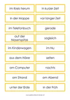 Vorschau - Stationenlernen - Ordnen nach ZEITANGABE oder ORTSANGABE - Seite 2