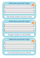 Vorschau - Aufgabenkarten - Stelle eine passende Frage - Seite 2