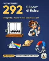 anteprima - Clipart / Immagini originali - 292 clipart di fisica in stile sketchnote (PNG) - Pagina di copertina