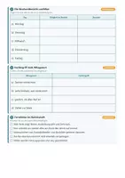 Vorschau - Arbeitsblätter - Berichtsheft Ausbildungsnachweis Dokumentation Deutsch Berufsschule Arbeitsblätter - Seite 3