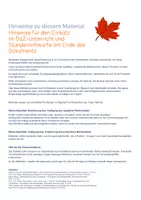 Vorschau - Stundenentwürfe - DaZ Herbst Wortschatz - mit DaZ Unterrichtsreihen für Klasse 1 - 4 - Seite 1