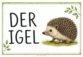 Vorschau - Unterrichtsreihen - Der Igel - Unterrichtseinheit Sachunterricht Klasse 2-3 - Seite 1