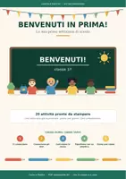 anteprima - Esercizi - 🎒 Accoglienza classi 1-5: 100 attività per la scuola - Pagina 1