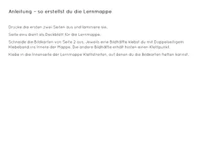 Vorschau - Arbeitsblätter - Lernmappe Pränumerik Bildhälften - Seite 2