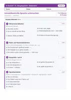 Vorschau - Klassenarbeiten - Lernzielkontrolle Deutsch 9 Realschule - Seite 1