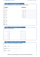 Vorschau - Klassenarbeiten - Mathe-Test: Quadratzahlen & Wurzeln ($1^2$ bis $25^2$) – Grundlagen sicher beherrschen (Klasse 7–9) - Seite 2