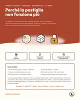anteprima - Giochi - Mistero di biologia: Perché la pastiglia non funziona più - Pagina di copertina