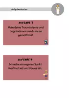 Vorschau - Arbeitsblätter - Sankt Martins Aufgabenkarten 3 - 4 Klasse - Seite 3