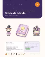 anteprima - Esercizi - Halloween scrittura: storie da brivido - Pagina di copertina