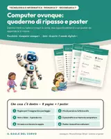 anteprima - Esercizi - Quaderno di ripasso e poster: computer ovunque - Pagina di copertina