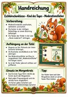 Vorschau - Anderer Materialtyp - Kind des Tages - Eichhörnchenklasse - Klassentier Eichhörnchen - Seite 1
