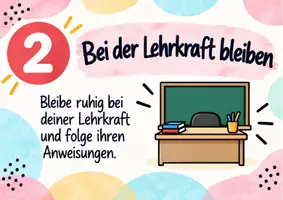 Vorschau - Arbeitsblätter - Was mache ich bei Amokalarm? - kindgerechtes Material für die Schule - Seite 3