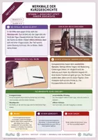 Vorschau - Arbeitsblätter - Merkmale der Kurzgeschichte | Unterrichtsstunde mit Materialtext, Arbeitsblättern und Lösungen | Deutsch Klasse 9/10 - Seite 2