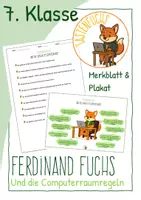 Vorschau - Poster - Ferdinand Fuchs und die Computerraumregeln - Deckblatt