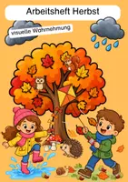 Vorschau - Fördermaterial/Inklusion - Herbst Arbeitsheft Visuelle Wahrnehmung Förderschule Geistige Entwicklung - Deckblatt