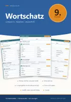 Vorschau - Arbeitsblätter - Wortschatz Englisch 9 Realschule - Deckblatt