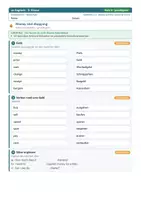 Vorschau - Arbeitsblätter - Wortschatz Englisch 9 Realschule - Seite 1