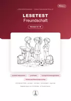 Vorschau - Test - Lesetest Klasse 4 – Freundschaft | Version A + B & editierbare Word-Datei - Deckblatt
