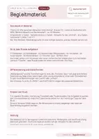 Vorschau - Stundenentwürfe - Materialpaket Mensch und Gemeinschaft | Einzelne Sachunterrichtsstunden | Klasse 1-4 - Seite 1