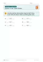 Vorschau - Unterrichtsreihen - Die Hundertertafel entdecken · Klasse 2 · Übungspack · luftige Fassung (mehr Platz zum Schreiben) - Seite 2