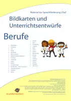 Vorschau - Stundenentwürfe - Berufe DaZ - mit Unterrichtsreihen für Klasse 3 bis 6, A1-A2 - Deckblatt
