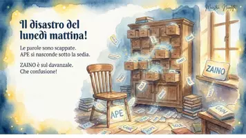 anteprima - Materiale di supporto/inclusione - LA MAGICA BIBLIOTECA DELLE PAROLE - Pagina 2