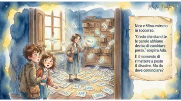 anteprima - Materiale di supporto/inclusione - LA MAGICA BIBLIOTECA DELLE PAROLE - Pagina 3