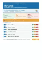 Vorschau - Arbeitsblätter - Wortschatz Englisch 6 Mittelschule - Seite 1
