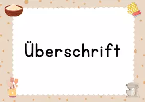 Vorschau - Arbeitsblätter - Rezept Wortkarten Aushang - Seite 1