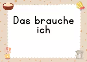 Vorschau - Arbeitsblätter - Rezept Wortkarten Aushang - Seite 3