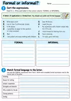 Vorschau - Arbeitsblätter - Writing a Letter of Application / cover letter / Bewerbungsschreiben – Schritt für Schritt zum eigenen Bewerbungsschreiben (Arbeitsblätter & Präsentation) - Seite 2