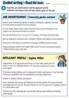 Vorschau - Arbeitsblätter - Writing a Letter of Application / cover letter / Bewerbungsschreiben – Schritt für Schritt zum eigenen Bewerbungsschreiben (Arbeitsblätter & Präsentation) - Seite 3