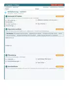 Vorschau - Arbeitsblätter - Englisch Wortschatz Klasse 9 Gymnasium – Arbeitsblätter - Deckblatt