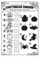 Vorschau - Arbeitsblätter - Halloween-Lernheft 🎃👻 Rätseln, Zählen & Gestalten zu Halloween | Klasse 1–2 - Seite 2