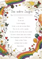 Vorschau - Anderer Materialtyp - Das wahre Zeugnis – Regenbogen-Edition - Seite 1