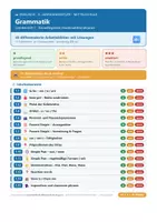 Vorschau - Arbeitsblätter - Grammatik Englisch 5 Mittelschule - Deckblatt