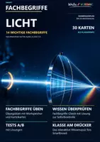 Vorschau - Arbeitsblätter - 💡 14 FACHBEGRIFFE | Licht | Karteikarten + Wortspeicher + Swap It Klassensatz + Übungsblatt + Test A/B + Lösungen + Smartboard-Quiz 🎮 - Deckblatt