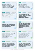 Vorschau - Arbeitsblätter - 🌈 14 FACHBEGRIFFE | Regenbogen | Karteikarten + Wortspeicher + Swap It Klassensatz + Übungsblatt + Test A/B + Lösungen + Smartboard-Quiz 🎮 - Seite 2