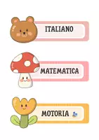 anteprima - Flashcard - Cartellone della giornata scolastica - Pagina 2