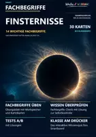 Vorschau - Arbeitsblätter - 🌑 14 FACHBEGRIFFE | Finsternisse | Karteikarten + Wortspeicher + Swap It Klassensatz + Übungsblatt + Test A/B + Lösungen + Smartboard-Quiz 🎮 - Deckblatt